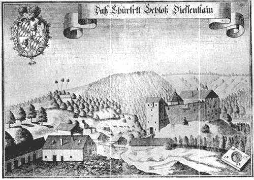 chloss Dießenstein um 1723 nach Michael Wening (*1645 - †1718)